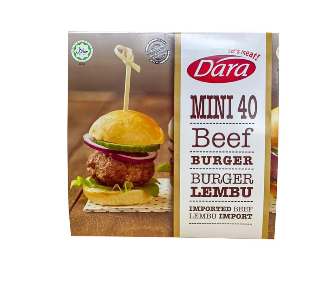 Mini Beef Burger (40gram) – Daraburger