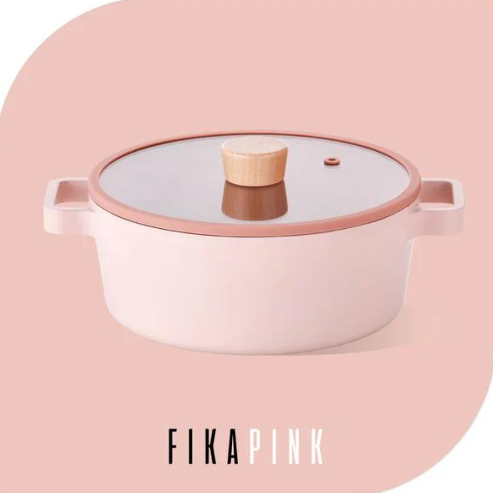 [BoostxCoins] Neoflam FIKA Pink Casserole 22cm
