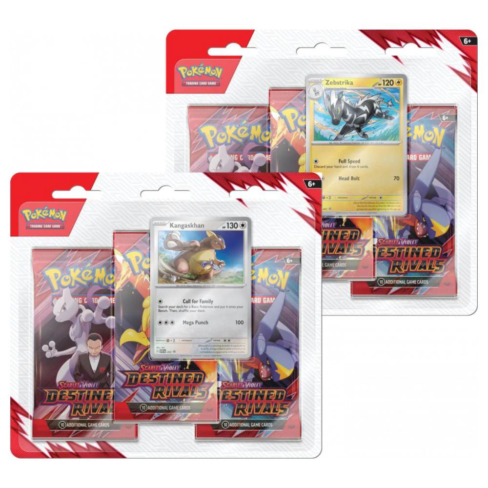 Pokémon TCG – SV10 Destined Rivals 3 Packs Blister